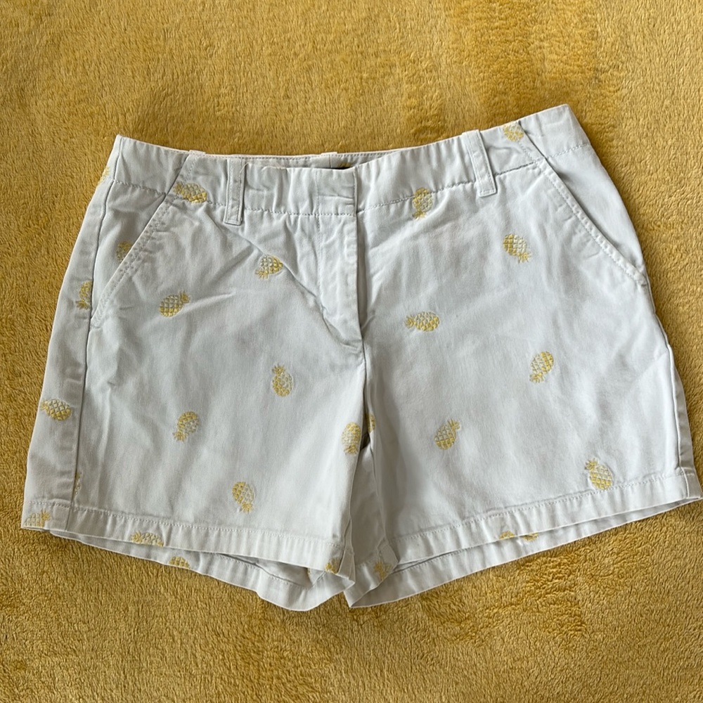 J.Crew pineapple shorts size 0